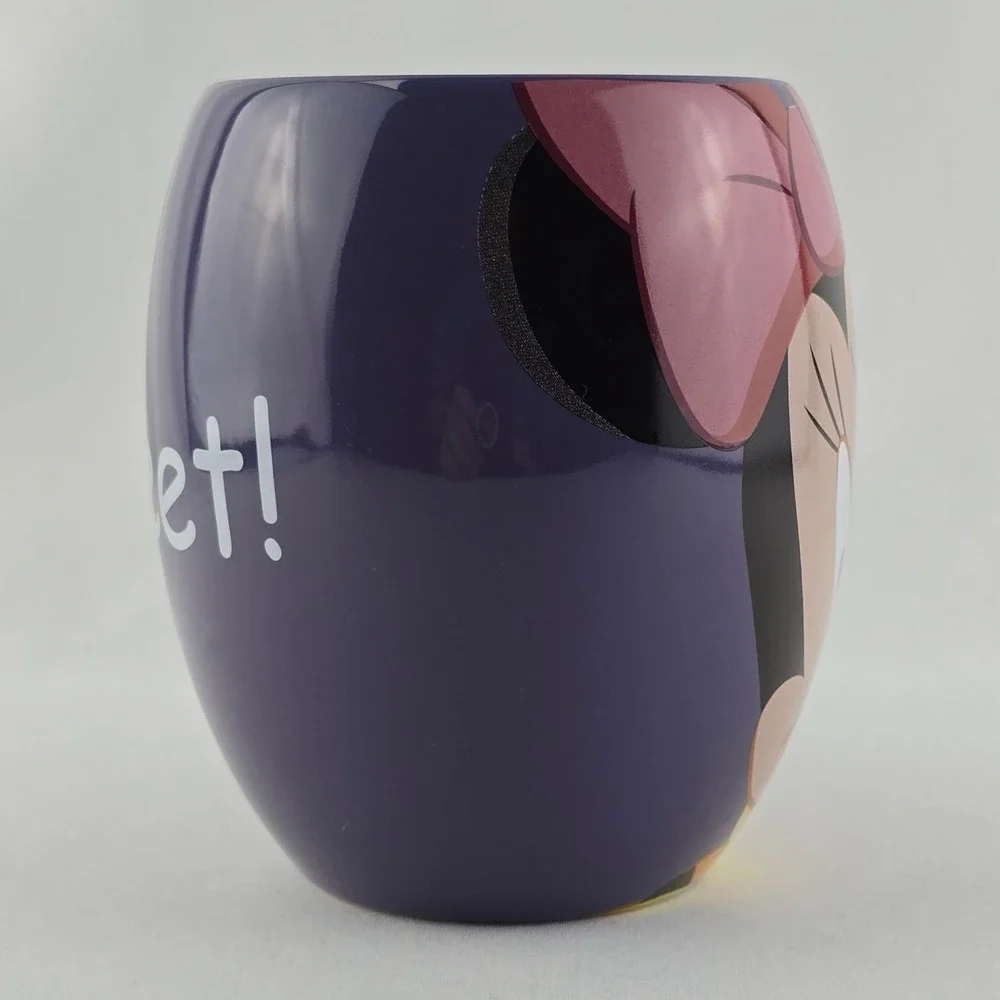 Disney Minnie Mouse Sweet Purple Ceramic Coffee Mug 16oz - Picture 2 of 8